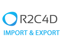 Set: R2C4D Export & Import plugin 